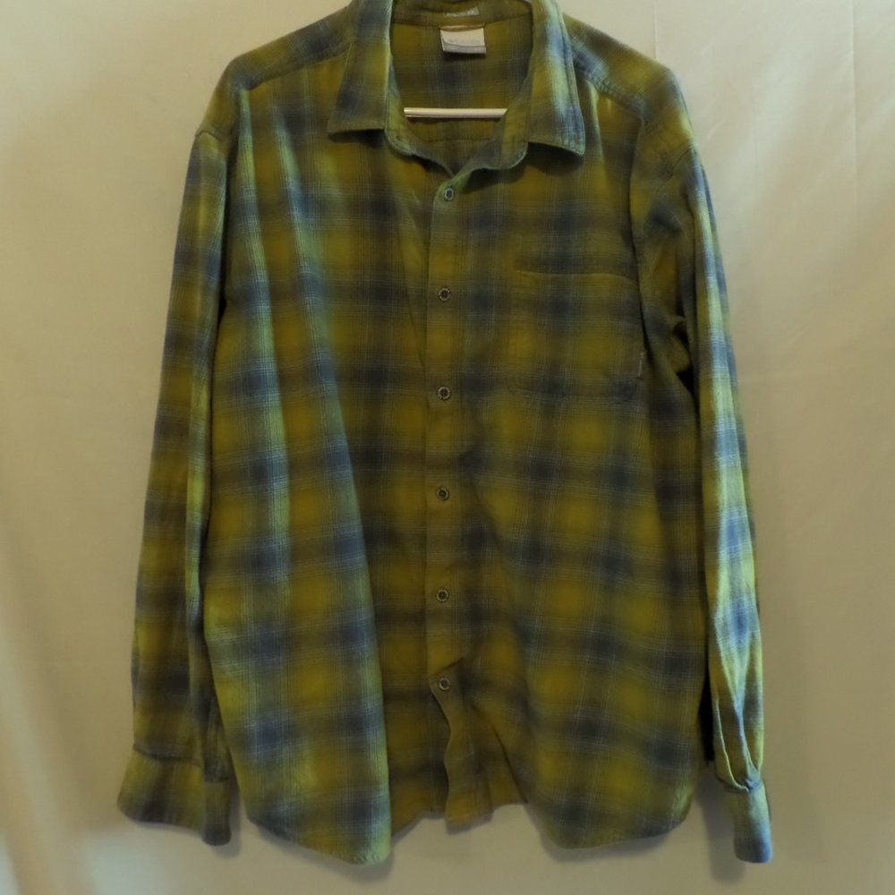 Columbia Regular Fit Plaid Long Sleeve Shirt – Size XXL